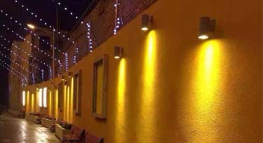 LED壁燈亮化效果好，廊道亮化倍浪漫!