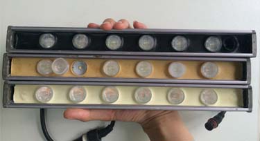 光臣照明LED洗墻燈防水膠性能測(cè)試