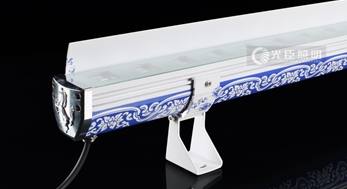 光亞展特輯，光臣照明青花瓷主題新款LED大功率洗墻燈