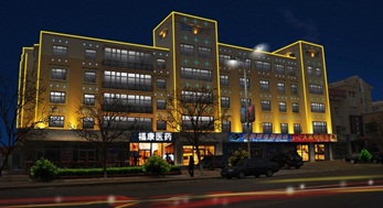 十年戶外燈具廠家淺談樓體亮化工程的特點