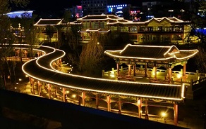 【青海】德令哈市巴音逸境河畔公園亮化工程