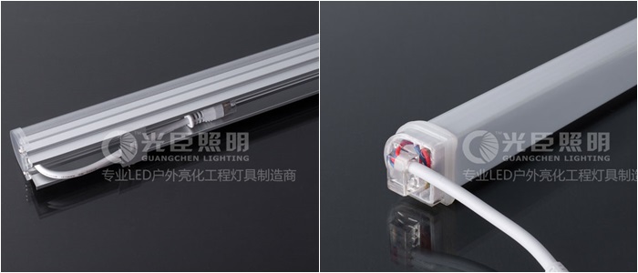 塑料LED護欄管和鋁材LED護欄管 塑料LED護欄管和鋁材LED護欄管