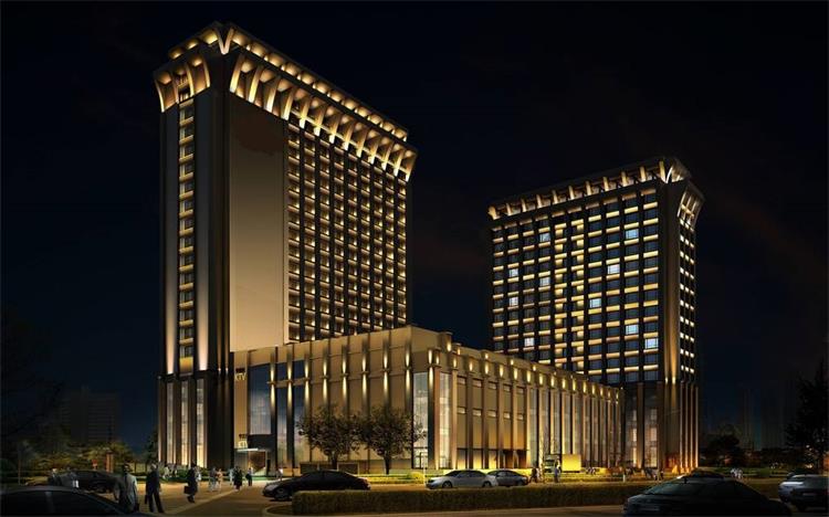 酒店亮化效果 酒店亮化效果